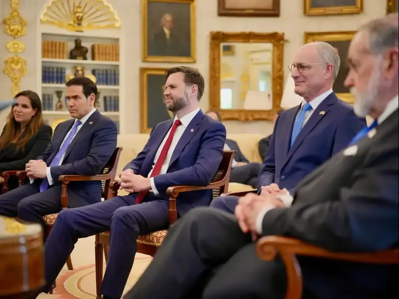 שיחות השלום בין לבנון לישראל בבית הלבן. 24.4.26