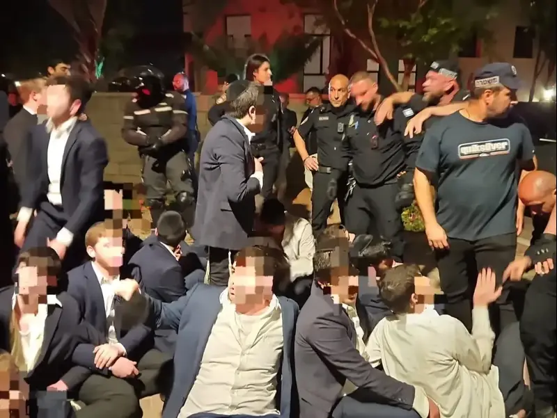 חרדים הגיעו לביתו של קצין משטרה צבאי ראשי באשקלון