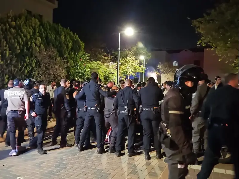 חרדים הגיעו לביתו של קצין משטרה צבאי ראשי באשקלון