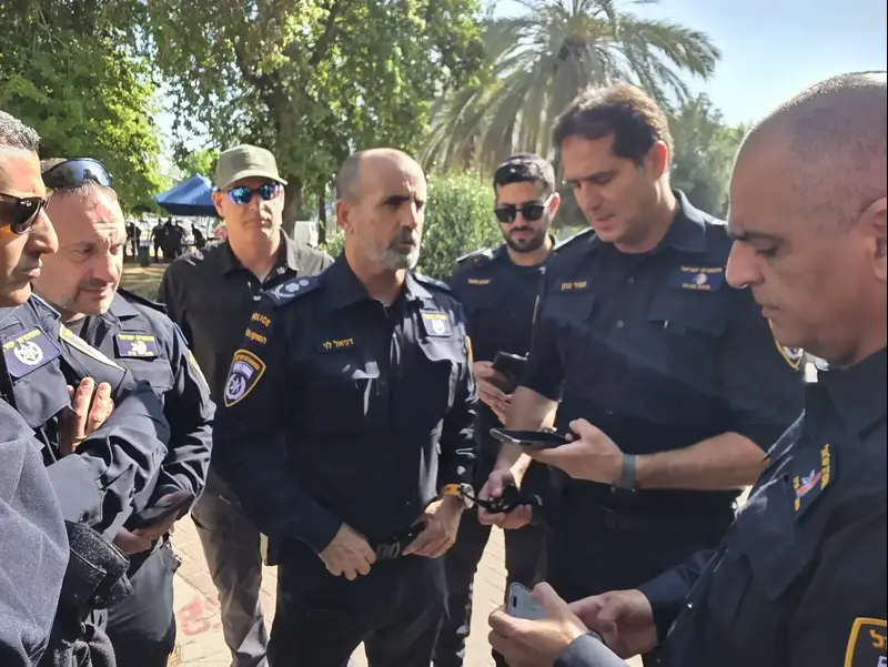 מפכ"ל המשטרה דני לוי נמצא כעת בזירת האירוע ברמלה,11 במאי 2026