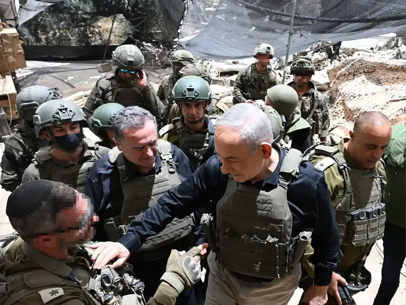 נתניהו וכ"ץ ביקרו בדרום לבנון והבהירו מה התנאי לנסיגה