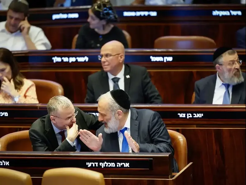 יריב לוין ואריה דרעי