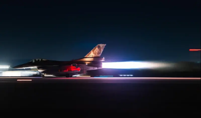 מטוסי חיל אוויר לקראת המראה למבצע "עם כלביא"