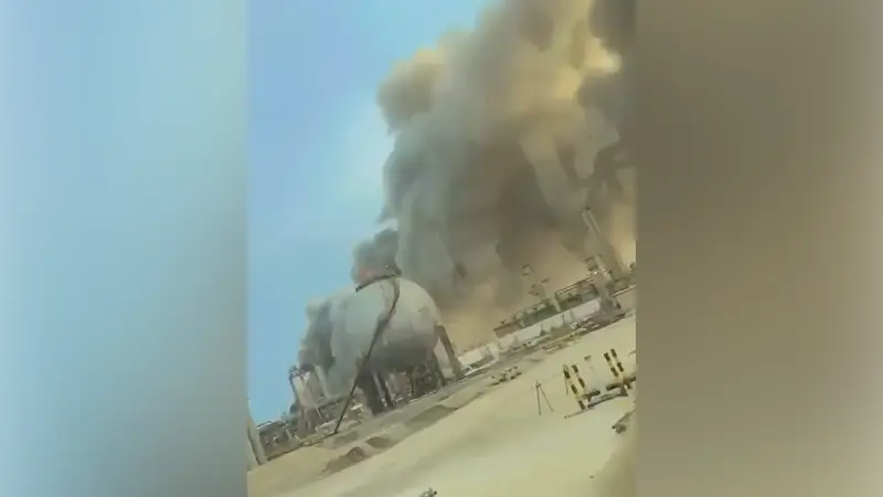 פגיעה במתקן נפט סעודי