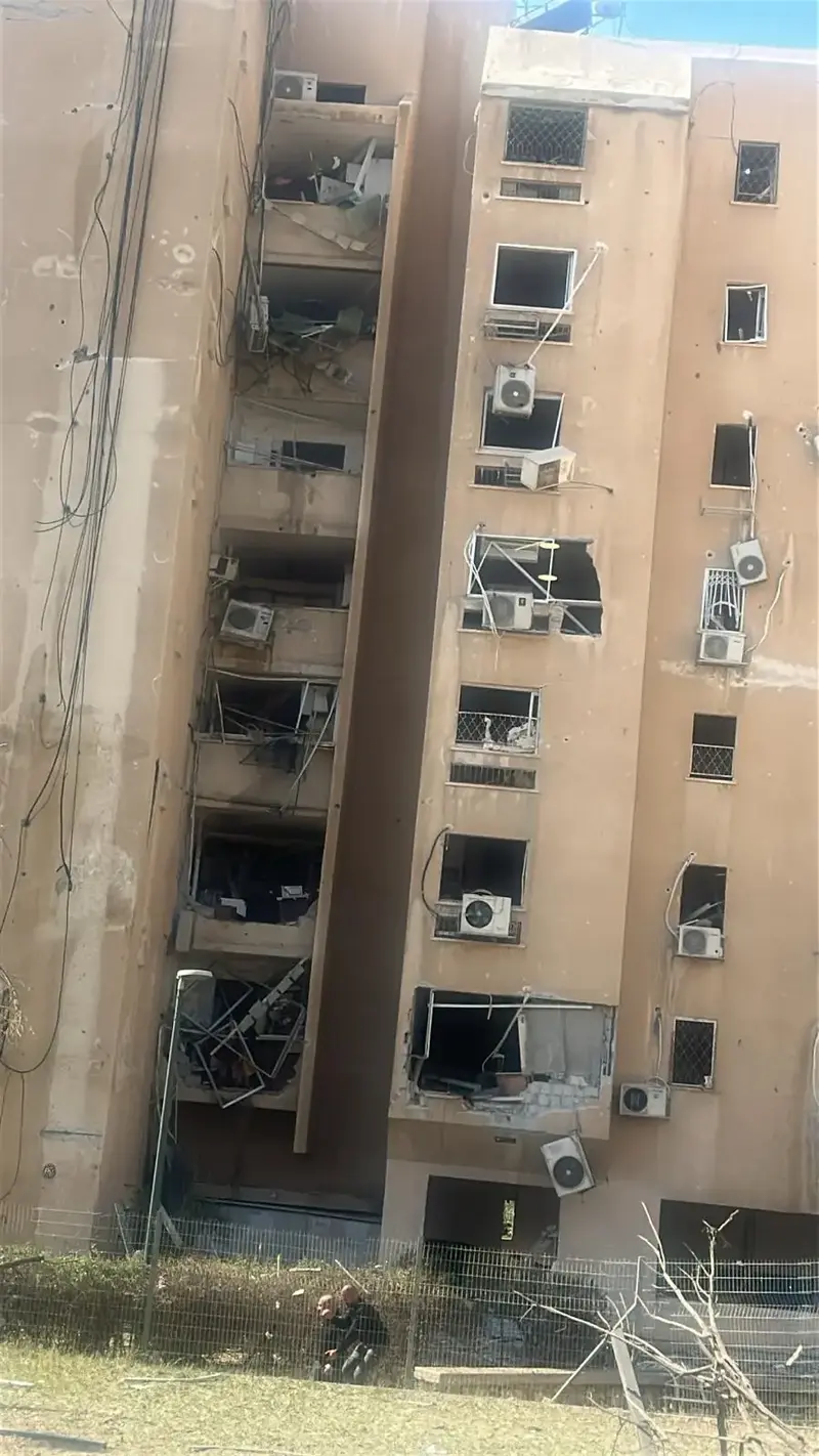 זירת נפילה, באר שבע, 2 במרץ 2026