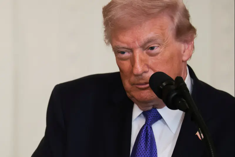 נשיא ארה"ב דולנד טראמפ, טקס הענקת מדליית כבוד, וושינגטון, ארה"ב, 2 במרץ 2026