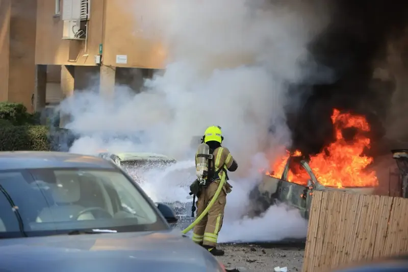 נפילת רסיסים בבני ברק. 3 במרץ 2026