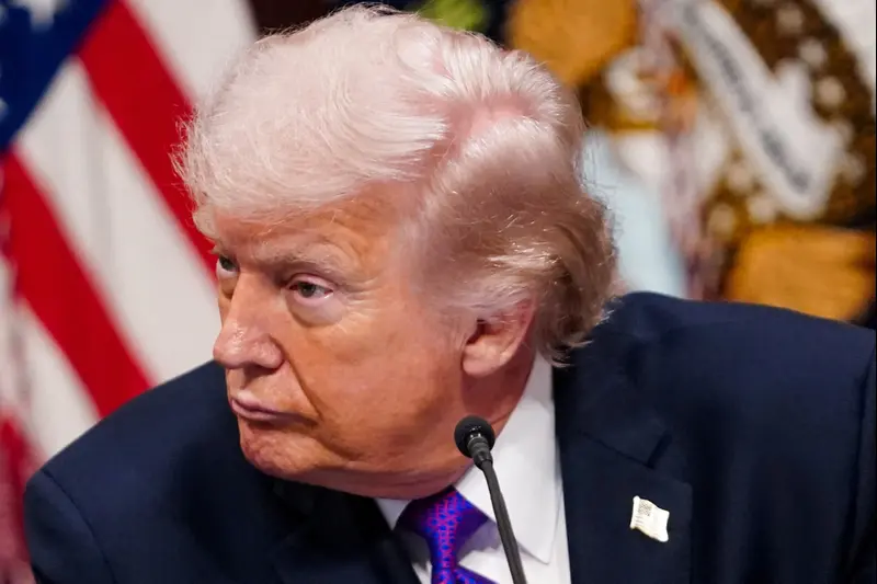 נשיא ארה״ב, דונלד טראמפ, בבית הלבן, 6 במרץ 2026