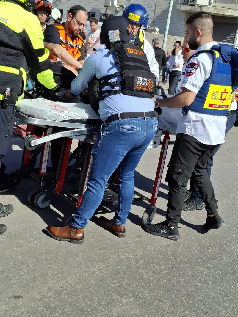 זירת נפילה במרכז. 8 במרץ 2026