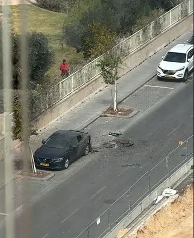 זירת נפילה, חולון, 9 במרץ 2026