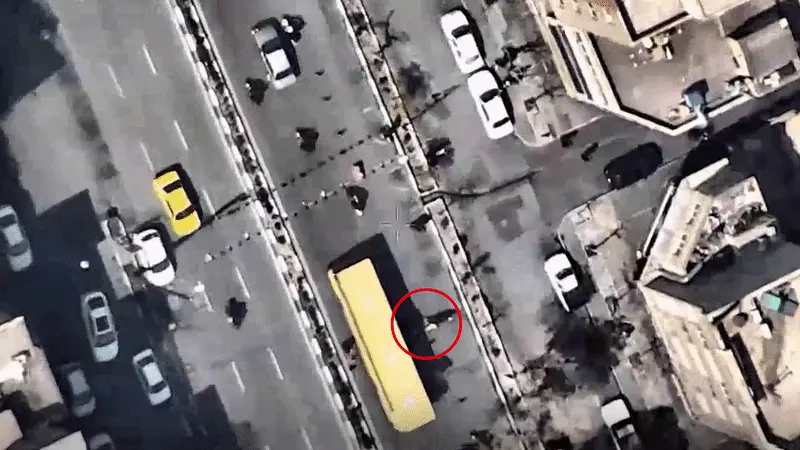 תקיפות צה"ל תוקף בעמדות של יחידת הבסיג' שנפרסו ברחבי טהרן