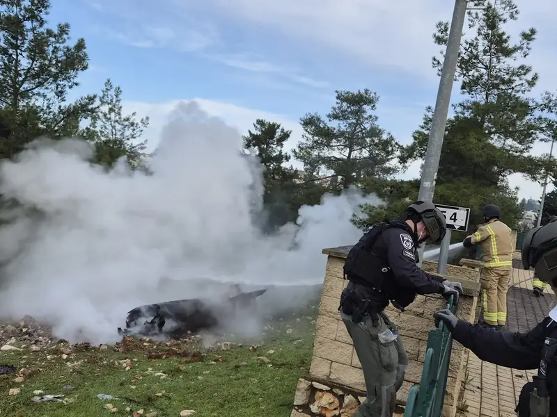 שבר יירוט בצפת, 23 במרץ 2026