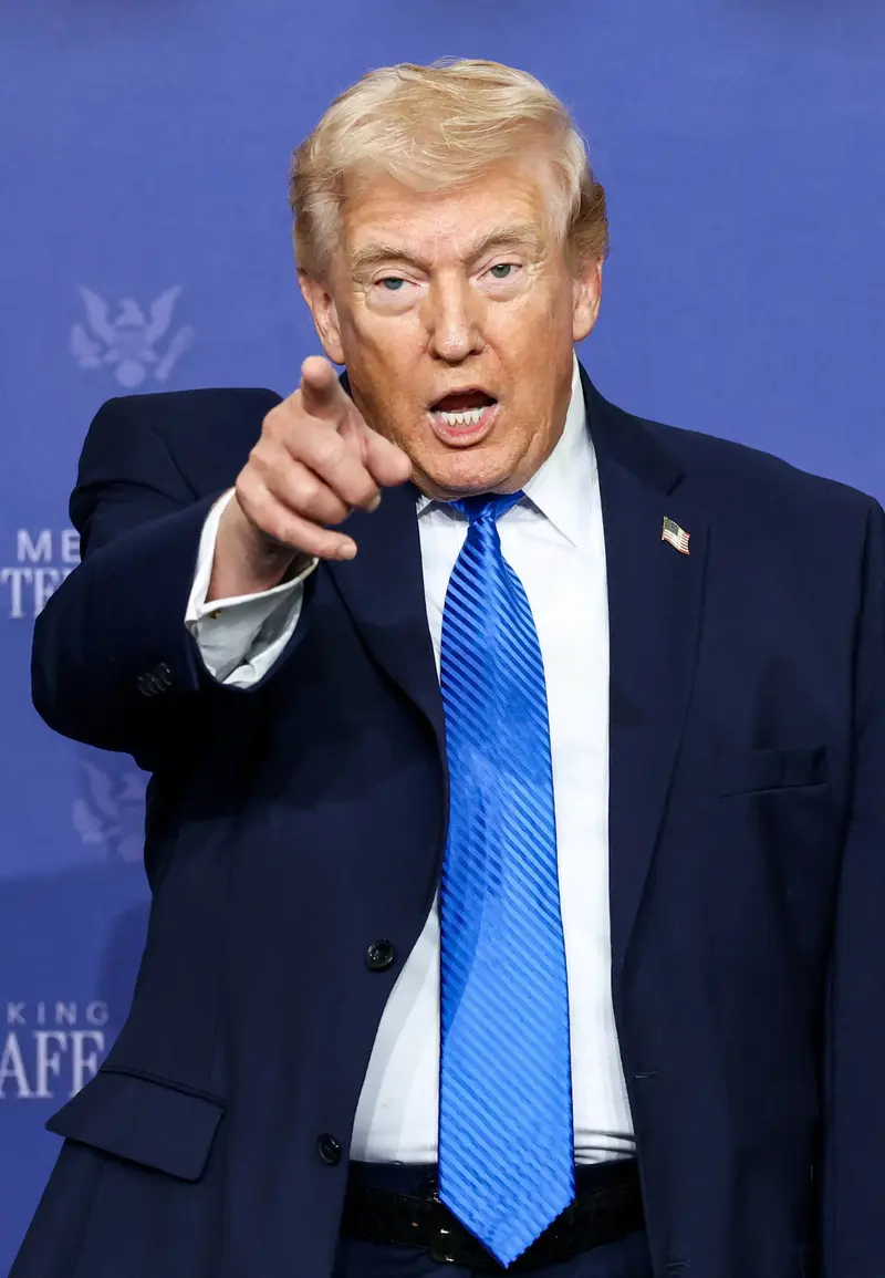 נשיא ארה"ב, דונלד טראמפ, פלורידה, ארה"ב, 23 במרץ 2026