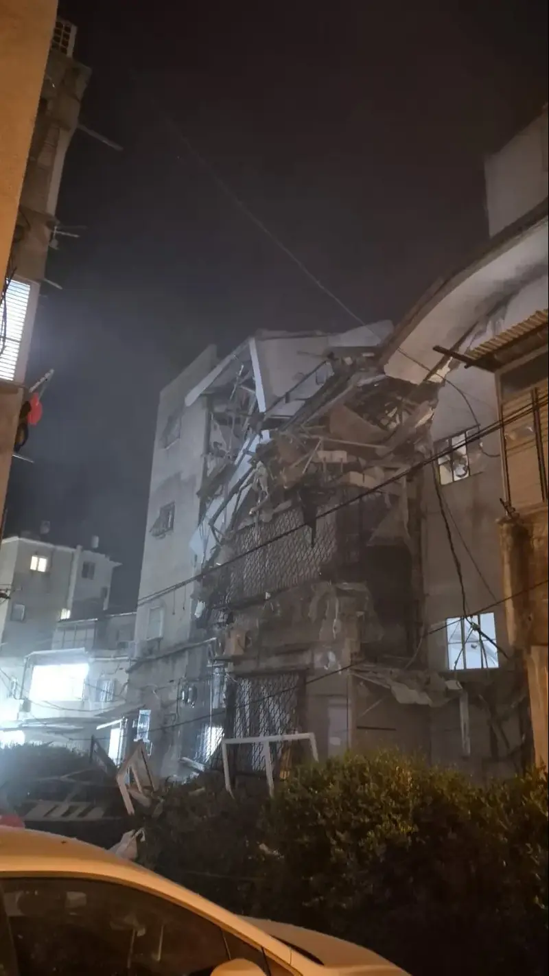 נפילה בבני ברק