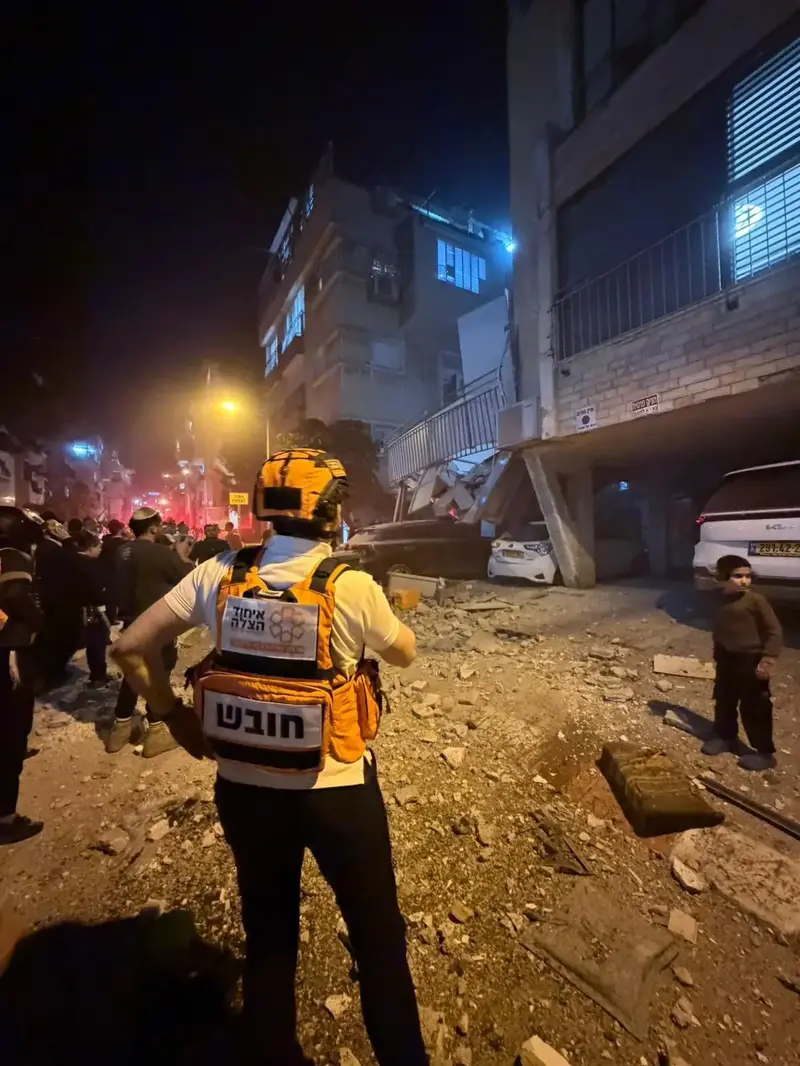 נפילה בבני ברק