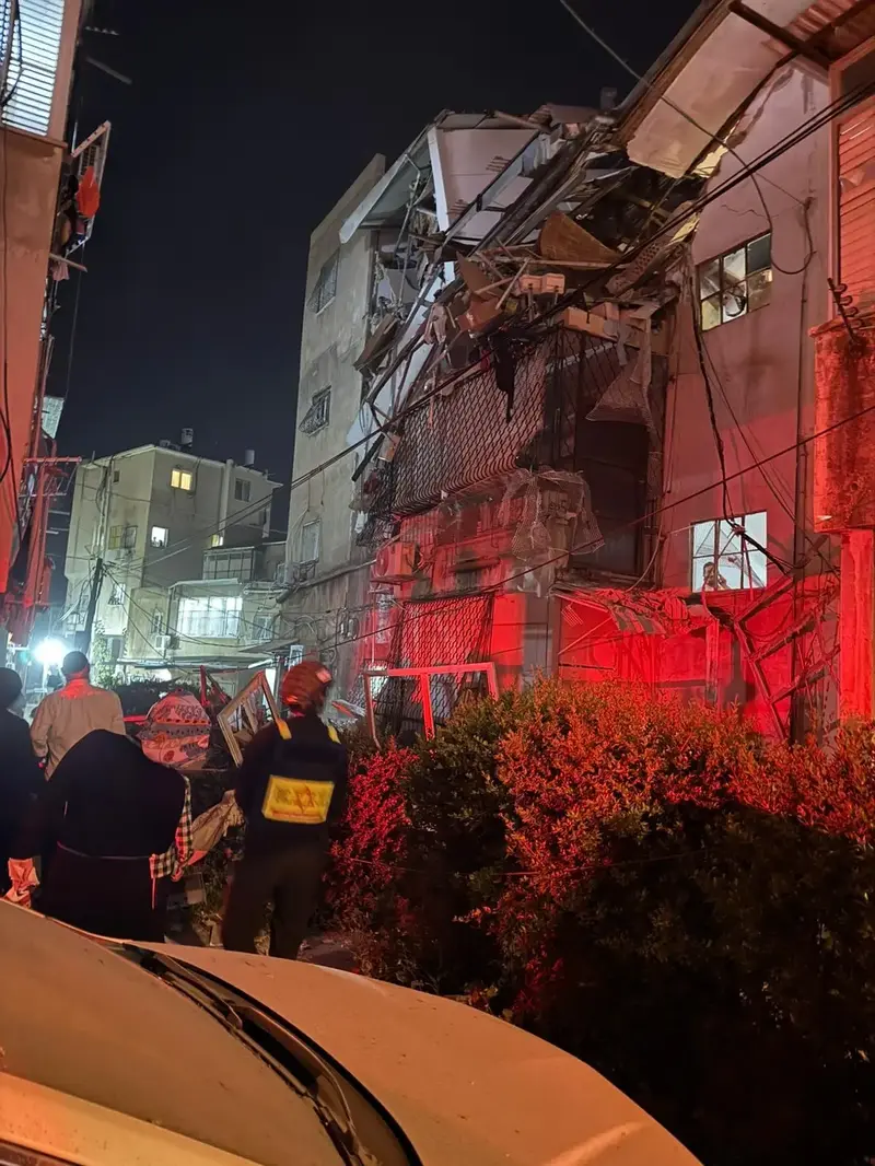 נפילה בבני ברק