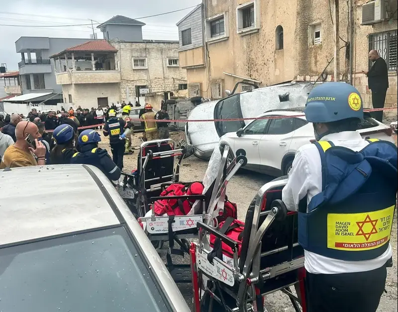 נפילת רסיסים בכפר קאסם. 26.3.26