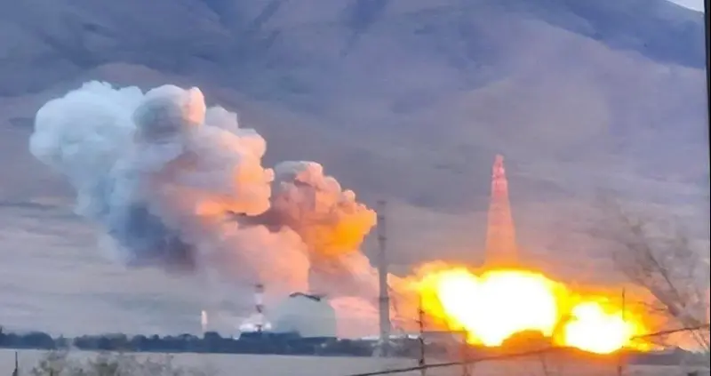 תקיפת מתקן המים הכבדים באראכ שבאיראן. 27/03/2026