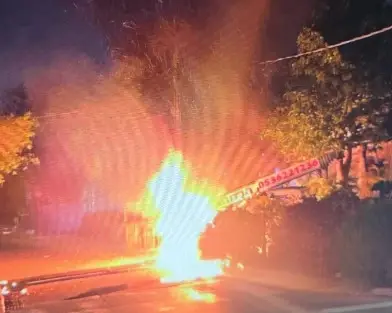 זירת נפילה בתל אביב.