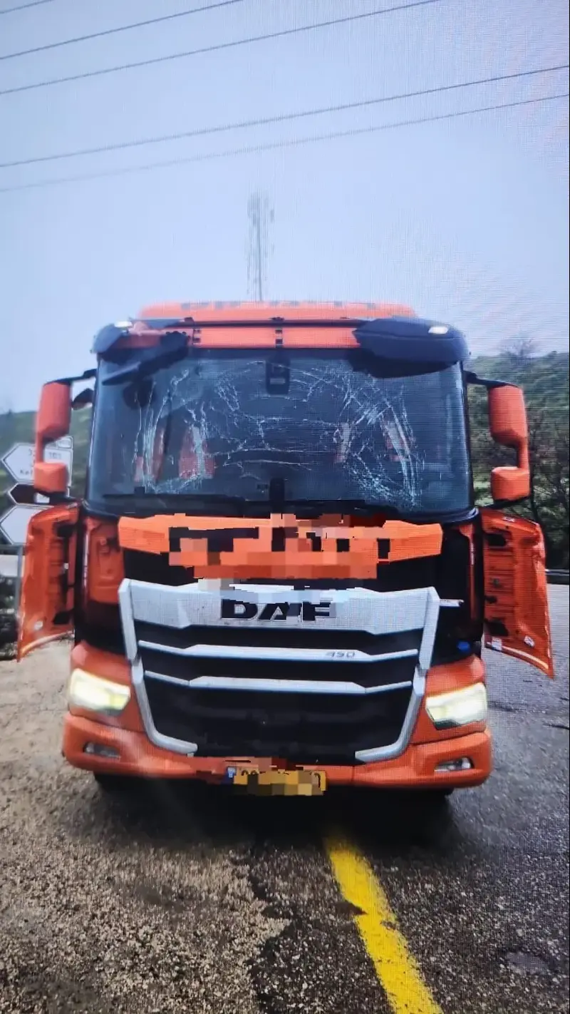 פגיעת כטב"ם במשאית באזור ק"ש 30.3.26