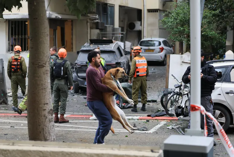 זירת נפילה בתל אביב