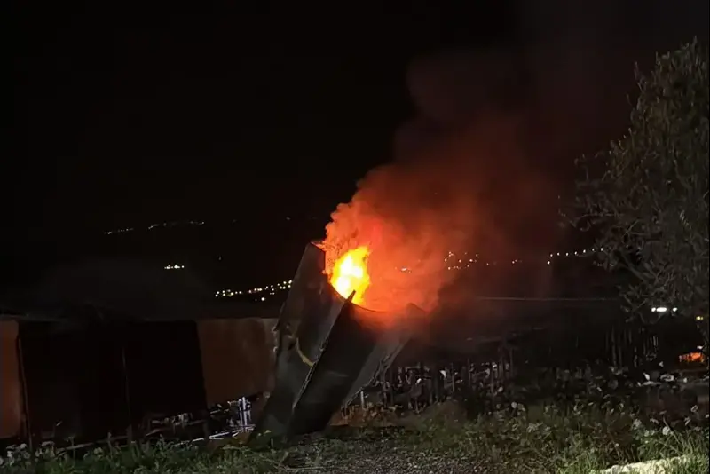 רסיסי יירוט נפלו במרכז הארץ