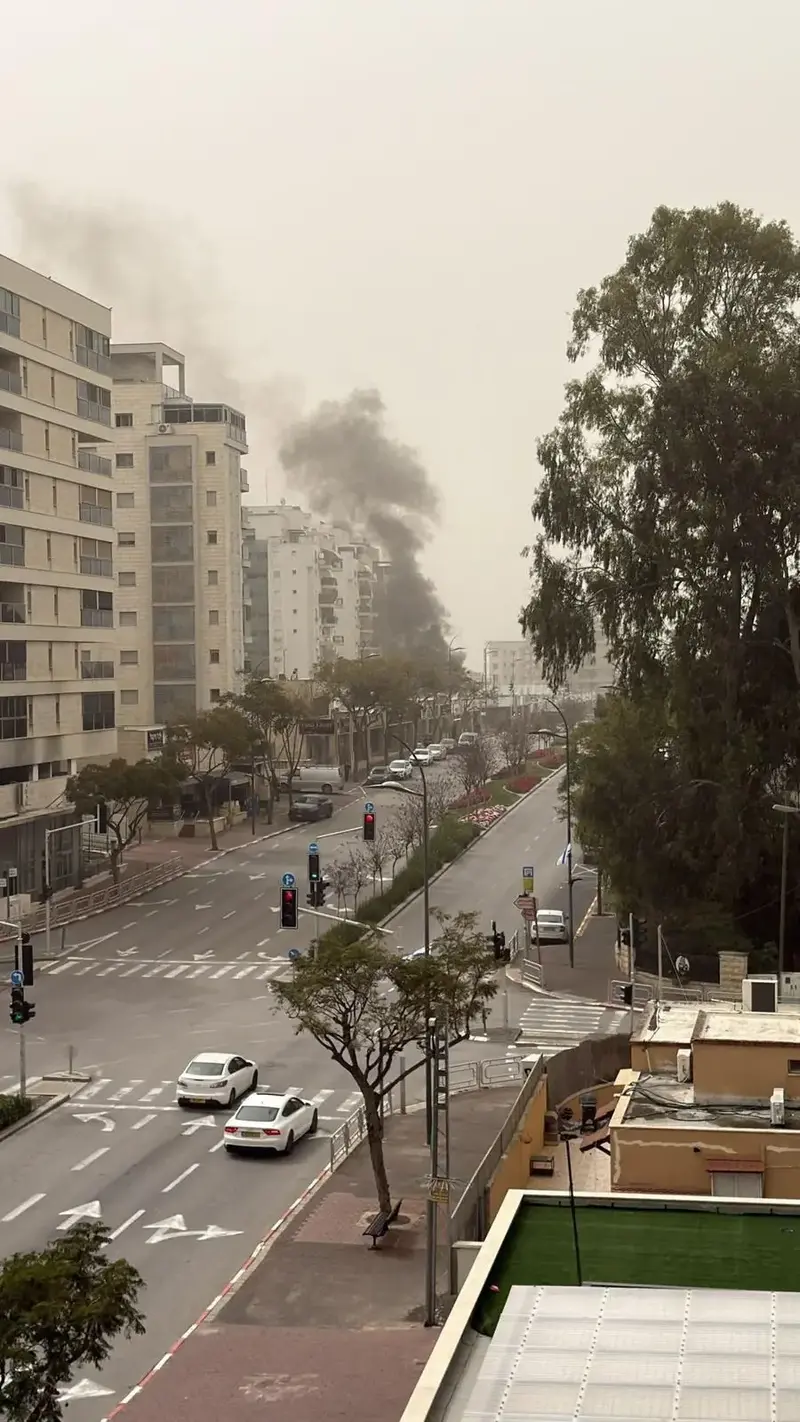 זירת נפילה בקריית אתא, 3.4.2026