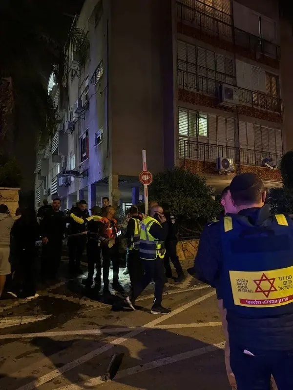 זירת הפגיעה בפתח תקווה