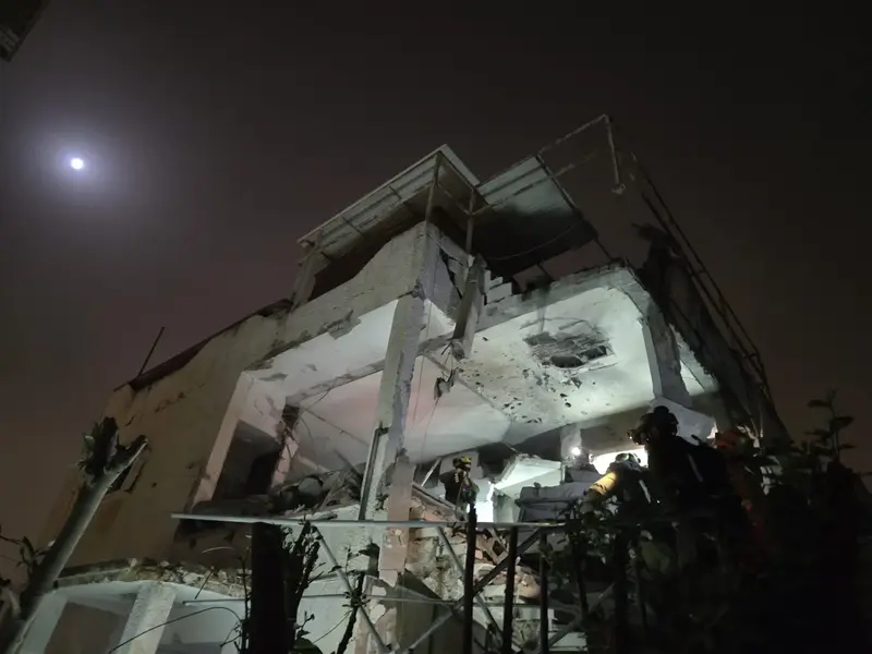 זירת הנפילה בפתח תקווה