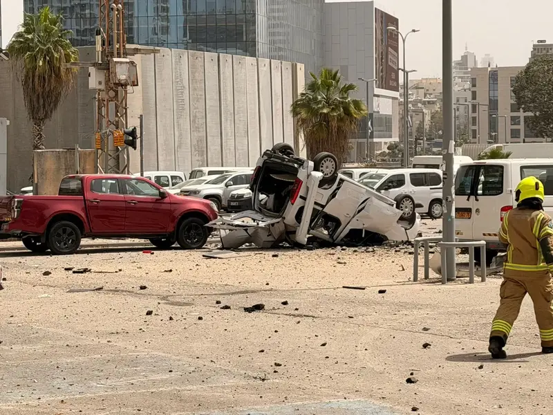 פגיעה בתל אביב