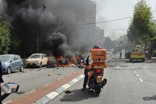 זירת נפילה, מרכז הארץ, 4 באפריל 2026