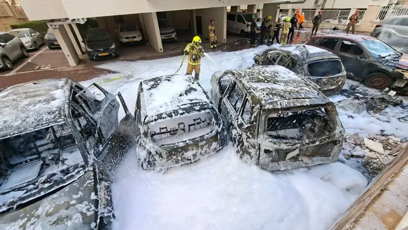 זירת נפילה, פ"ת, 6 באפריל 2026