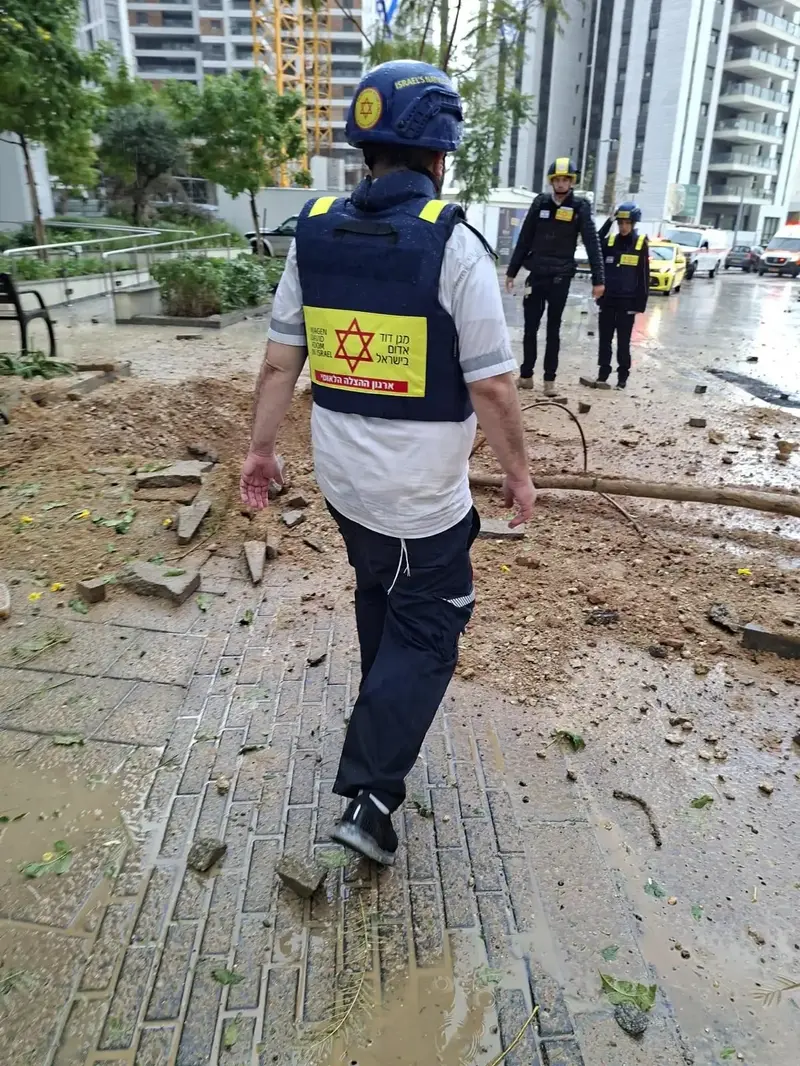 נפילה בפתח תקווה