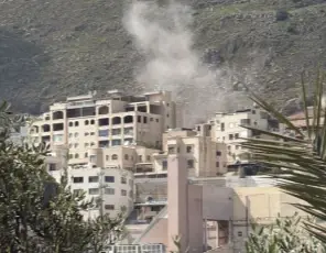 תיעוד הפגיעה בדיר אל אסד